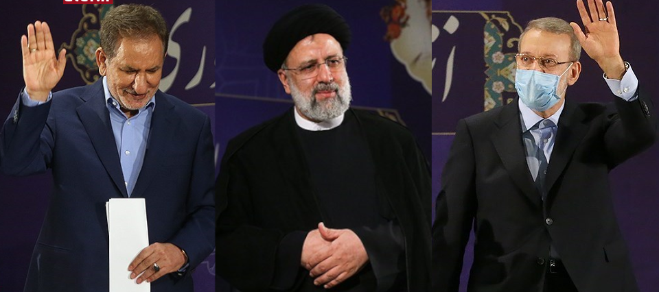 سه نامزد شاخص انتخابات جهانگیری، رییسی و لاریجانی خواهند بود