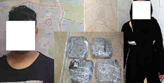 دستگیری زوج قاچاقچی با ۳۴ کیلوگرم تریاک در رودبار