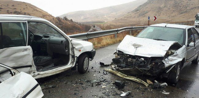 مصدومیت شش نفر در اثر حادثه رانندگی