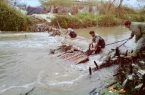 پاکسازی رودخانه‌های تالش از آلات و ادوات صید