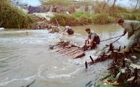 پاکسازی رودخانه‌های تالش از آلات و ادوات صید
