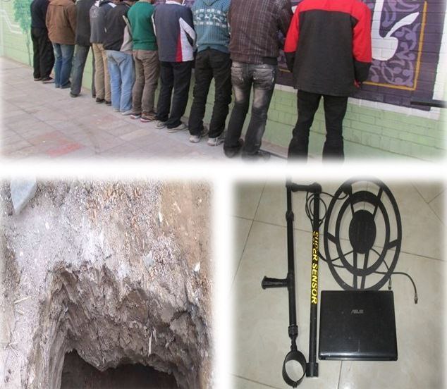 دستگیری ۱۰ نفر حین حفاری غیرمجاز در تالش | متهمان در اختیار مرجع قضایی قرار گرفتند