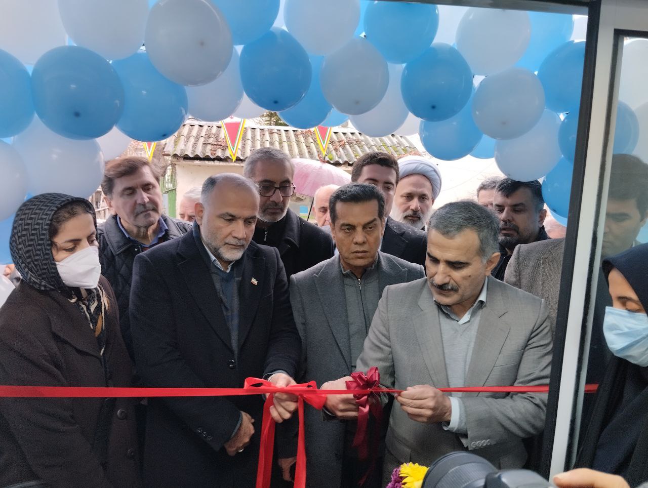 افتتاح مرکز شیمی درمانی سرپایی و خانه بهداشت خواجه کری جوکندان شهرستان تالش