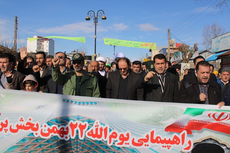 تالشان نیوز : برگزاری مراسم راهپیمایی ۲۲ بهمن در شهرستان رضوانشهر