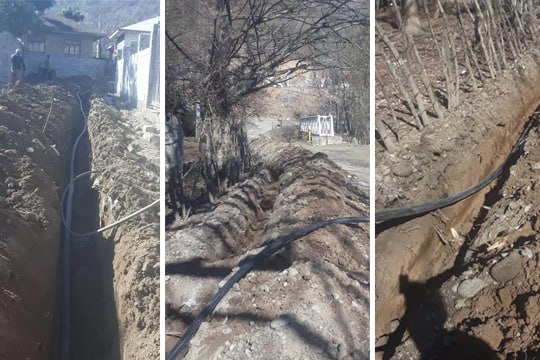 اصلاح و بازسازی شبکه توزیع آب شرب در بخش شاندرمن شهرستان ماسال