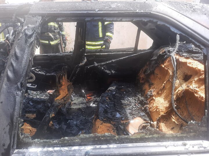 پاوربانک خودرویی را در رشت به آتش کشید