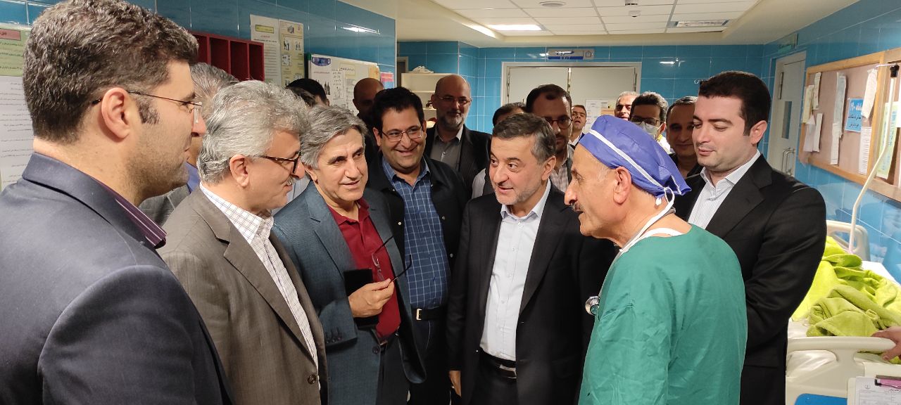 بازدید میدانی معاون وزیر بهداشت از بیمارستان شهید نورانی تالش + گزارش تصویری