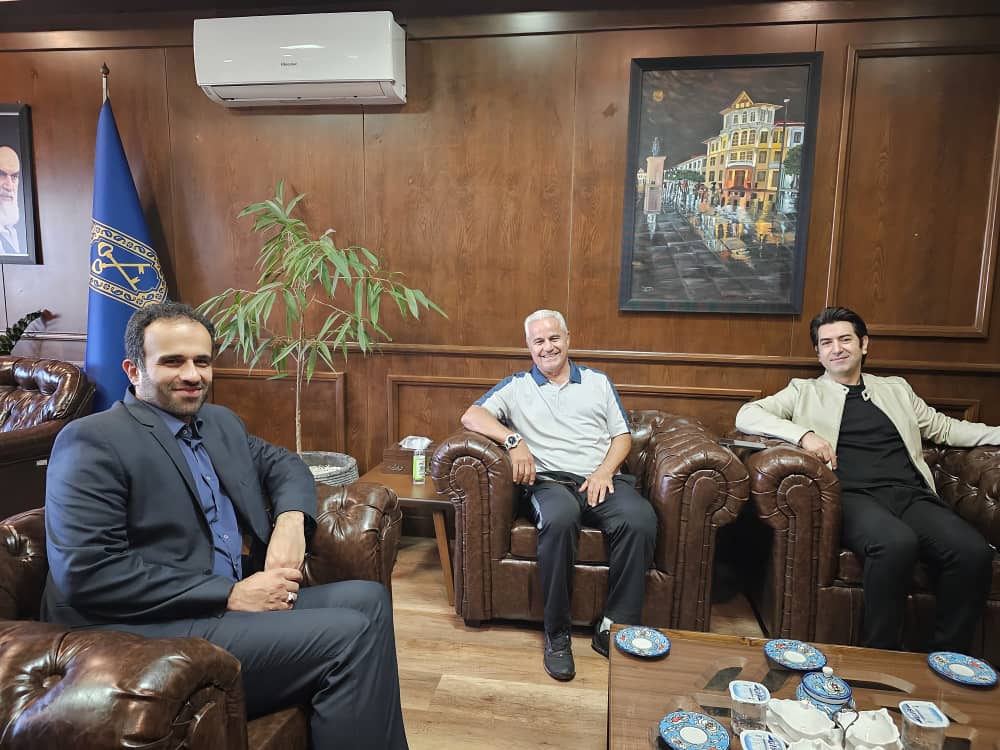 دیدار مالک، مدیرعامل و سرمربی باشگاه سپیدرود با رئیس کمیسیون فرهنگی شورا و شهردار رشت