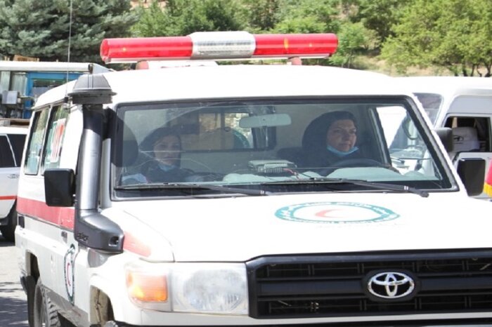 بکارگیری زنان برای رانندگی آمبولانس اورژانس بانوان در گیلان