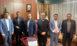دیدار شهردار تالش با وزرای نفت و اقتصاد