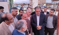 بازدید معاون عمرانی استاندار گیلان از آخرین وضعیت پل در حال احداث شهر اسالم