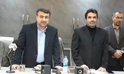 حضور بخشدار حویق در میتینگ انتخاباتی حسن محمدیاری !