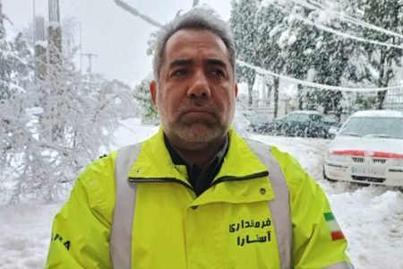 قطعی آب و برق ۲۷ روستای آستارا به علت بارش سنگین برف