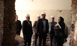بازدید میدانی شهردار رشت از روند مرمت عمارت بلدیه
