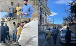 بازدید میدانی و برخورد با کارفرمایان متخلف در حوزه شهرستان رضوانشهر