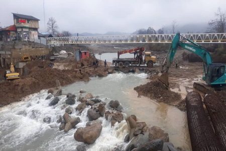 استاندارگیلان: احداث پل اسالم در مراحل پایانی قرار دارد