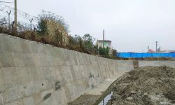 پیشرفت ۸۵ درصدی احداث دیواره حفاظتی بتنی در محدوده برجک مرزی شماره ۳ آستارا