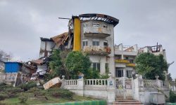 هتل ایران بندرانزلی فرو ریخت