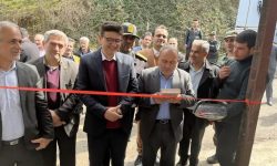 پروژه‌ ی توسعه پارک جنگلی قلعه رودخان به بهره برداری رسید