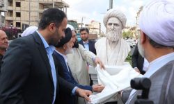 رونمایی از سردیس آیت الله لاکانی و آیت الله ضیابری در رشت