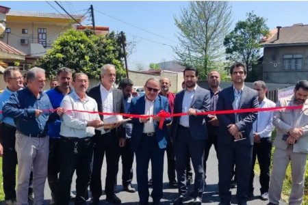 افتتاح ۳ طرح هادی و آسفالت راه روستایی در شهرستان فومن