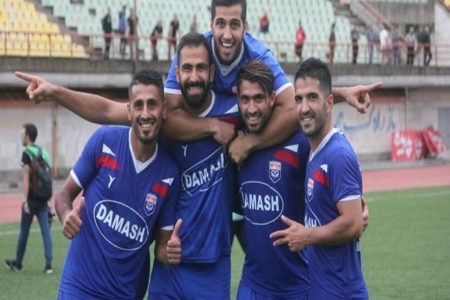 پیروزی داماش و شهرداری آستارا در لیگ دسته یک فوتبال