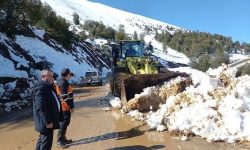 محور پونل به خلخال برف‌روبی و بازگشایی شد + عکس