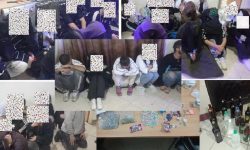 دستگیری ۵۷ دختر و پسر در یک پارتی مختلط در صومعه سرا