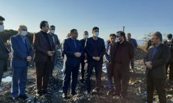 اهتمام مسئولین شهرستان برای ساماندهی سایت لندفیل پسماند روستای کریم محله