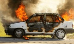آتش زدن عمدی خودرو و قتل همسر در رضوانشهر!