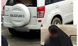 متکدی شاسی‌بلند سوار غیربومی بازداشت شد