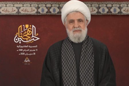 شیخ نعیم قاسم: صهیونیست‌ها باید کاملا از خاک لبنان خارج شوند