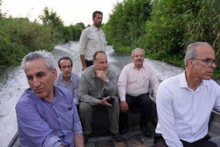 معاون محیط زیست کشور از پاسگاه‌های محیط‌بانی تالاب انزلی بازدید کرد