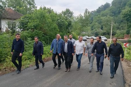 فرماندار آستارا از پروژه‌های عمرانی، راهسازی و کشاورزی شهرستان بازدید کرد