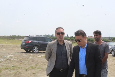 بازدید از نوار ساحلی رضوانشهر برای بررسی ایمنی و خدمات گردشگری