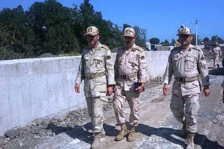 دیواره حفاظتی ۷۰۰ متری آستاراچای تکمیل شد