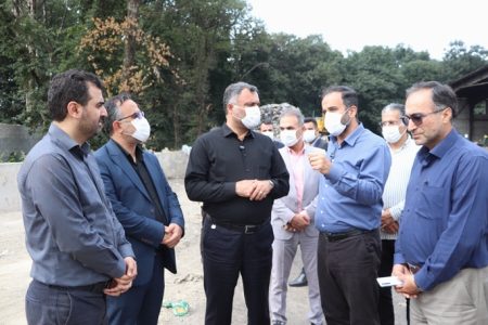 بازدید شهردار رشت و نماینده صومعه‌سرا از کارخانه کود آلی گیلان