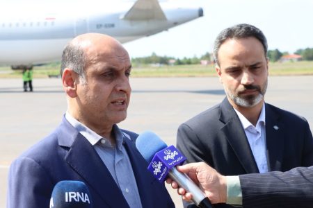 رکورد ۶۴۰ پرواز در فرودگاه رشت؛ گیلان در مسیر توسعه ارتباطات هوایی