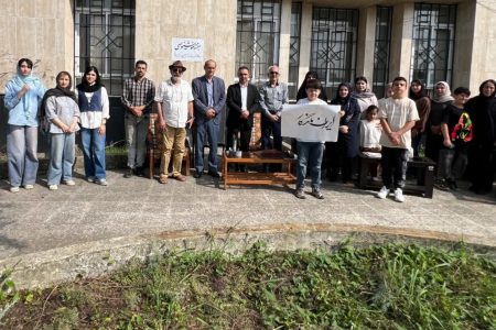 برگزاری ورکشاپ هنری با حضور فرماندار رضوانشهر